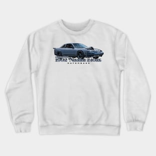 Customized 1992 Nissan 240SX Hatchback Crewneck Sweatshirt